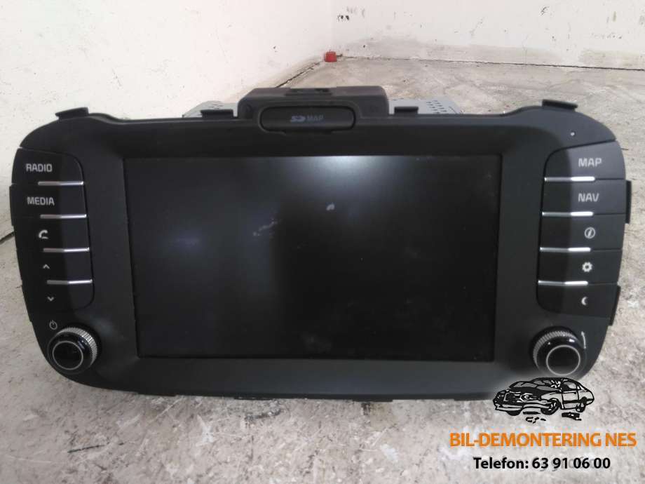 Bilstereo navigasjon til Kia Soul, 2014-2019 (Type II)  
