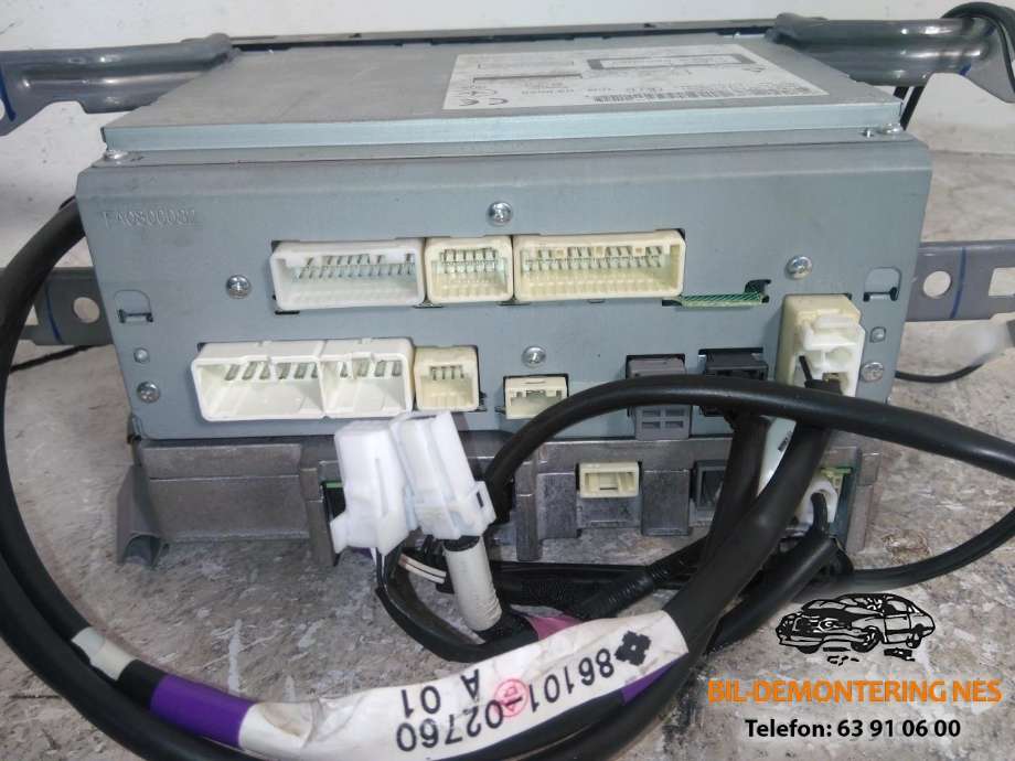 Bilstereo navigasjon til Toyota Auris 2015-2019 (Type II, Fase 2)  