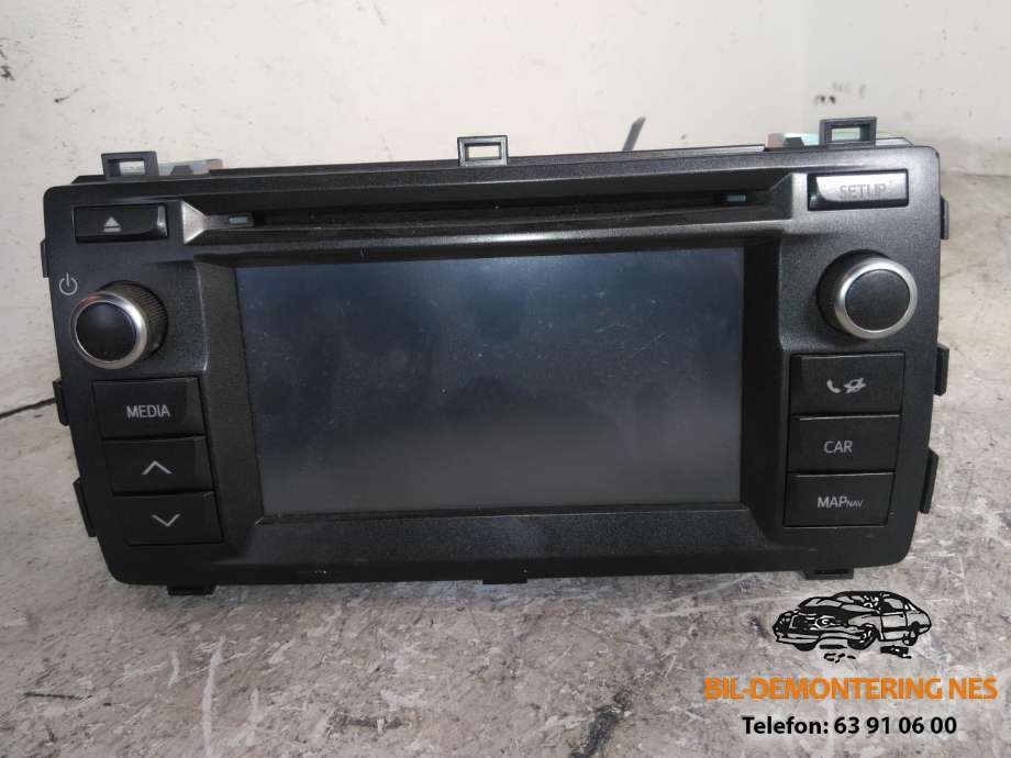 Bilstereo navigasjon til Toyota Auris, 2015-2019 (Type II, Fase 2)  