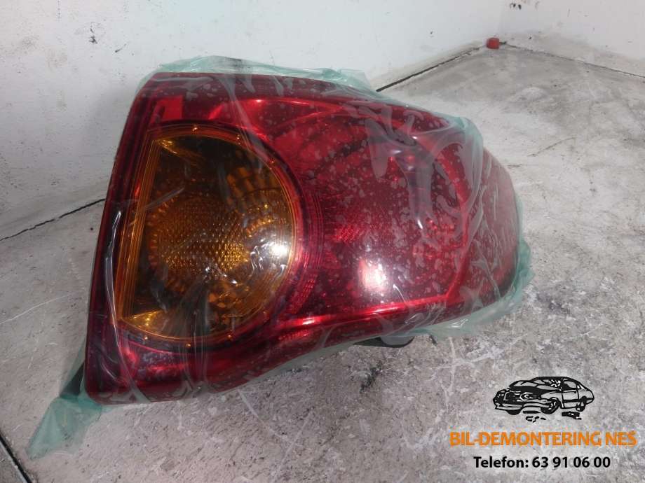 Baklykt høyre til Toyota Corolla 2007-2013  