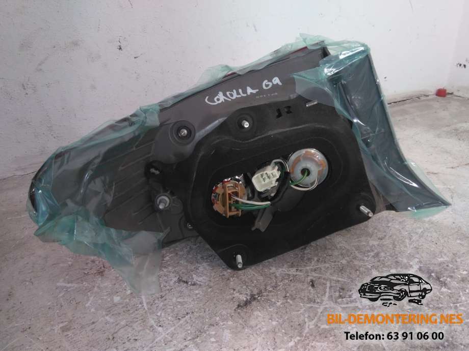 Baklykt høyre til Toyota Corolla 2007-2013  