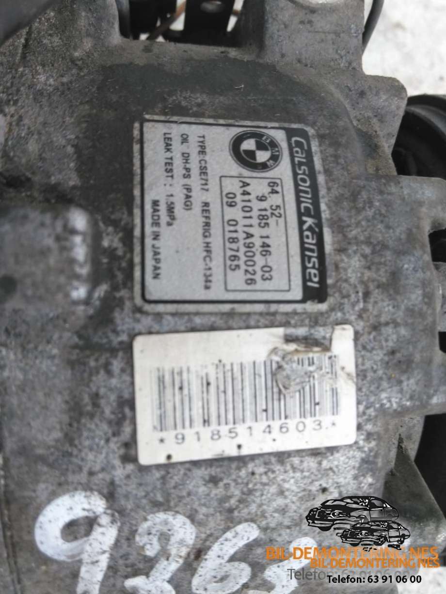 Aircondition kompressor til BMW X6 2008-2014 (E71/E72) (E71/E72) 