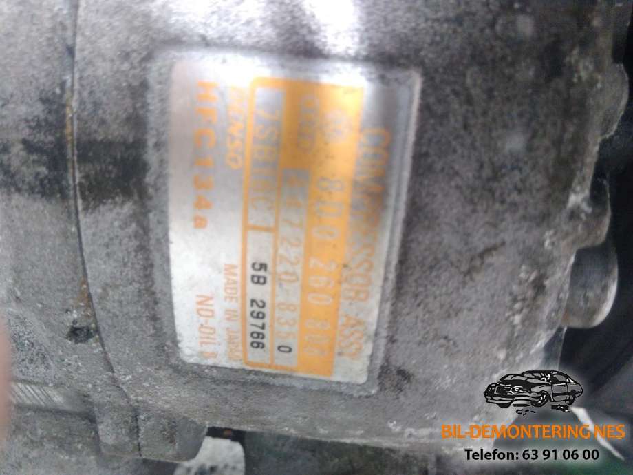 Aircondition kompressor til VW Passat 2001-2005 (B5,3BG) (B5,3BG) (8D0260808|447220835|)