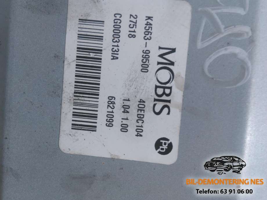 Rattaksel elektrisk servo til Hyundai Kona 2017-2021 (Type I, Fase 1)  (K456399500|6821099|)