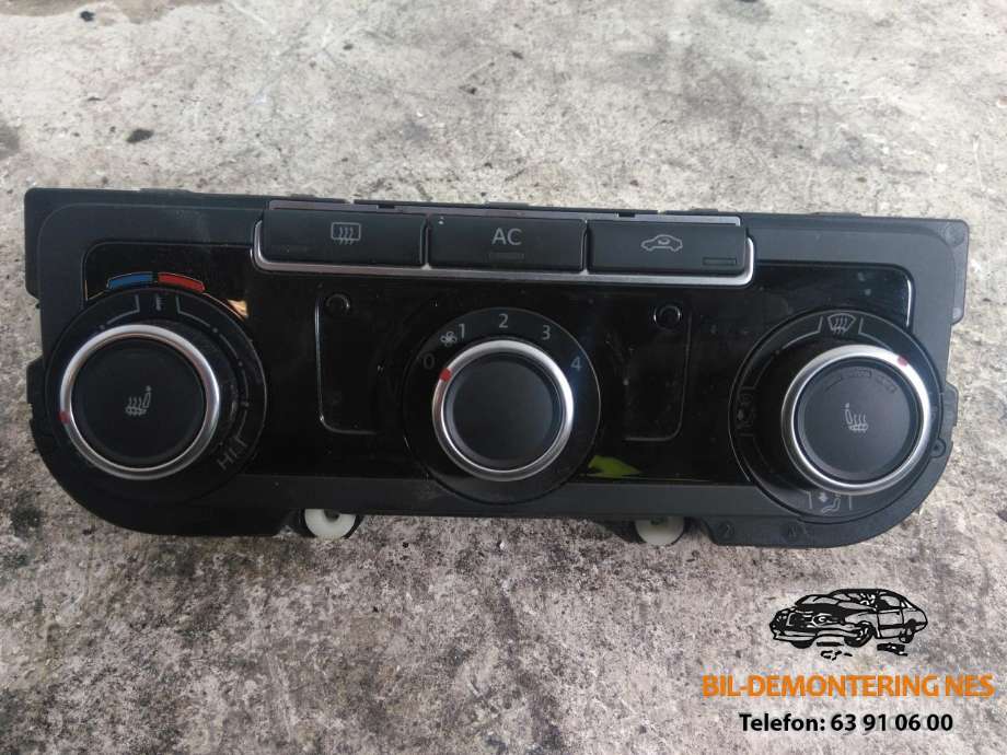 Varmeapparat betjening til VW Golf VI, 2008-2012  (907426LZJU)