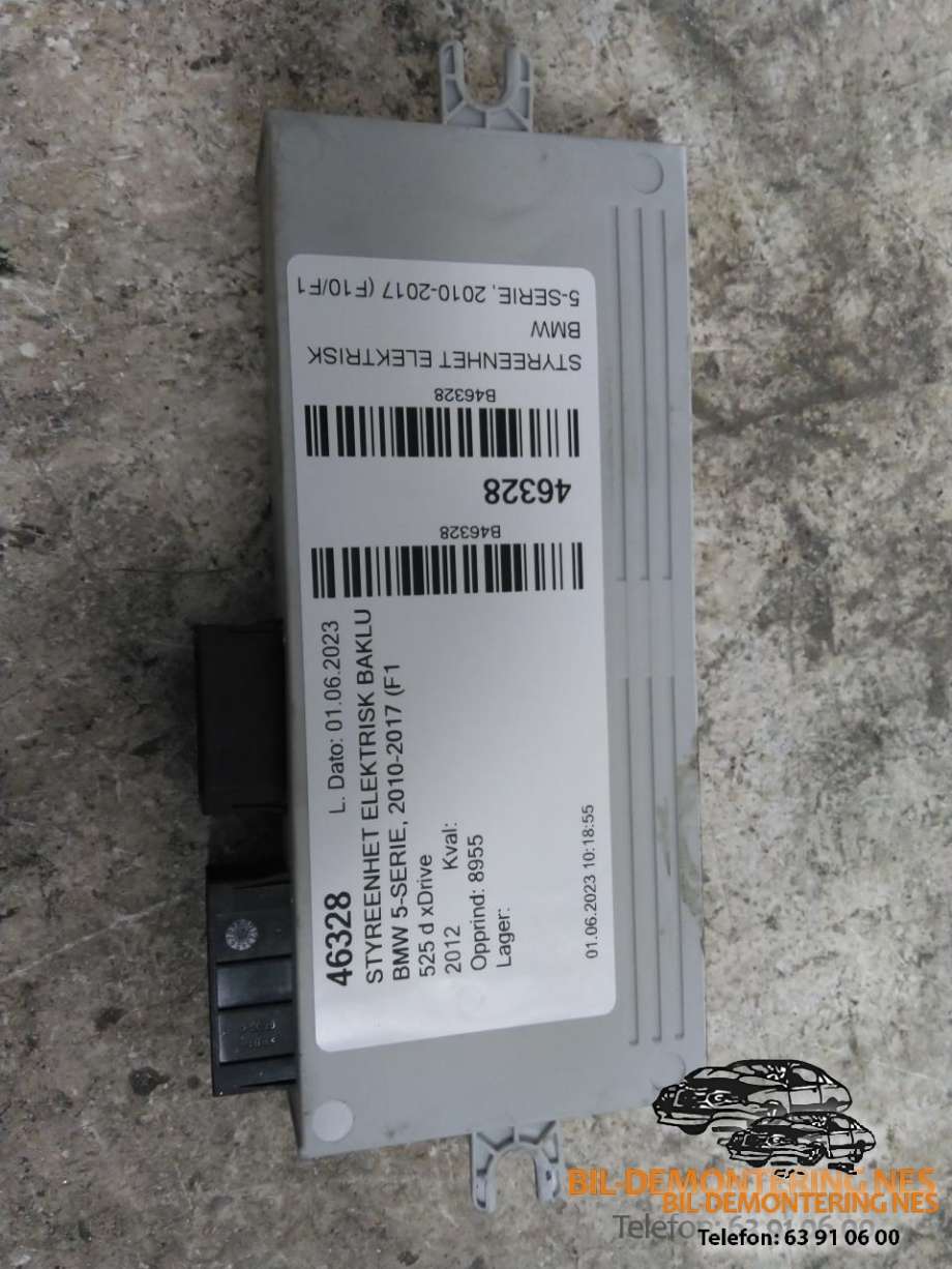 Styreenhet elektrisk bakluke til BMW 5-Serie 2010-2017 (F10/F11) (F10/F11) (7317513|)