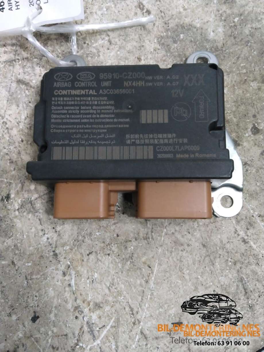 Airbag elektronikk til Hyundai Tucson, 2021-->>  (95910CZ000)