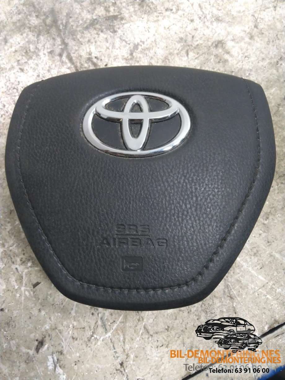 Airbag rattpute til Toyota RAV4, 2013-2015 (Type IV, Fase 1)  (N10256314ANR)