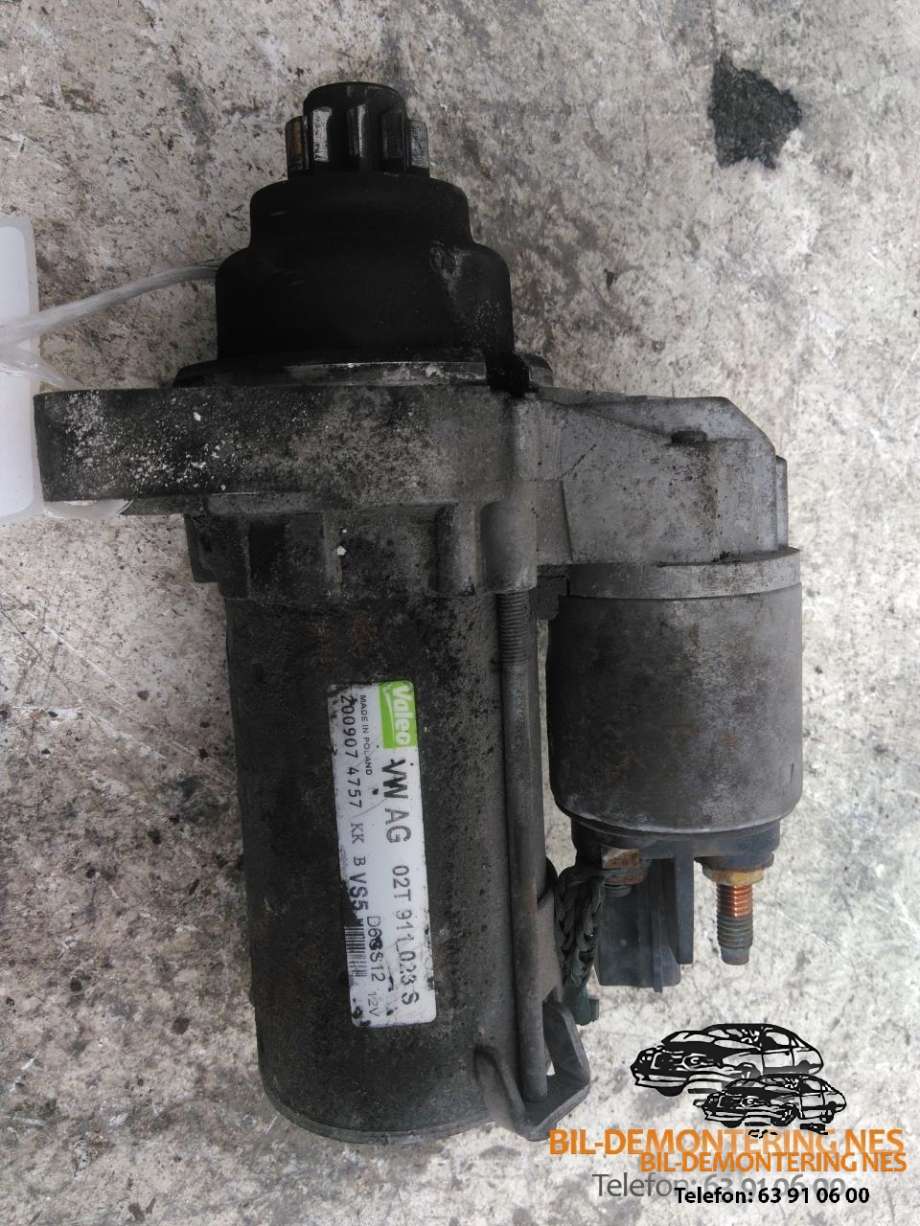 Starter til Škoda Fabia, 2007-2010 (Type II, Fase 1)  (02T911023S)