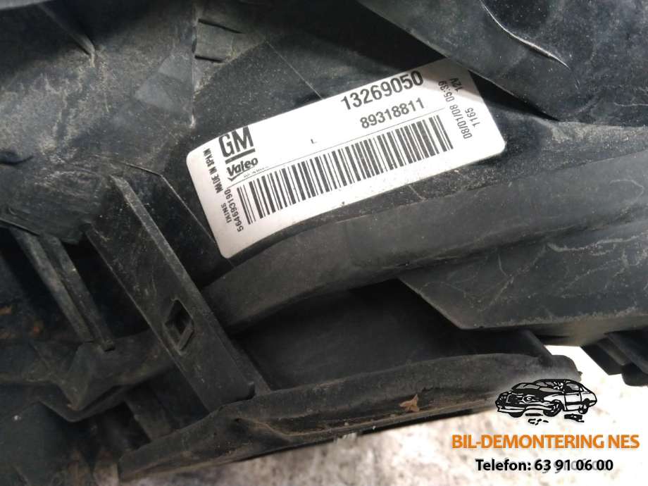 Baklykt venstre til Opel Corsa D 2006-2014  (13269050|89318811|)