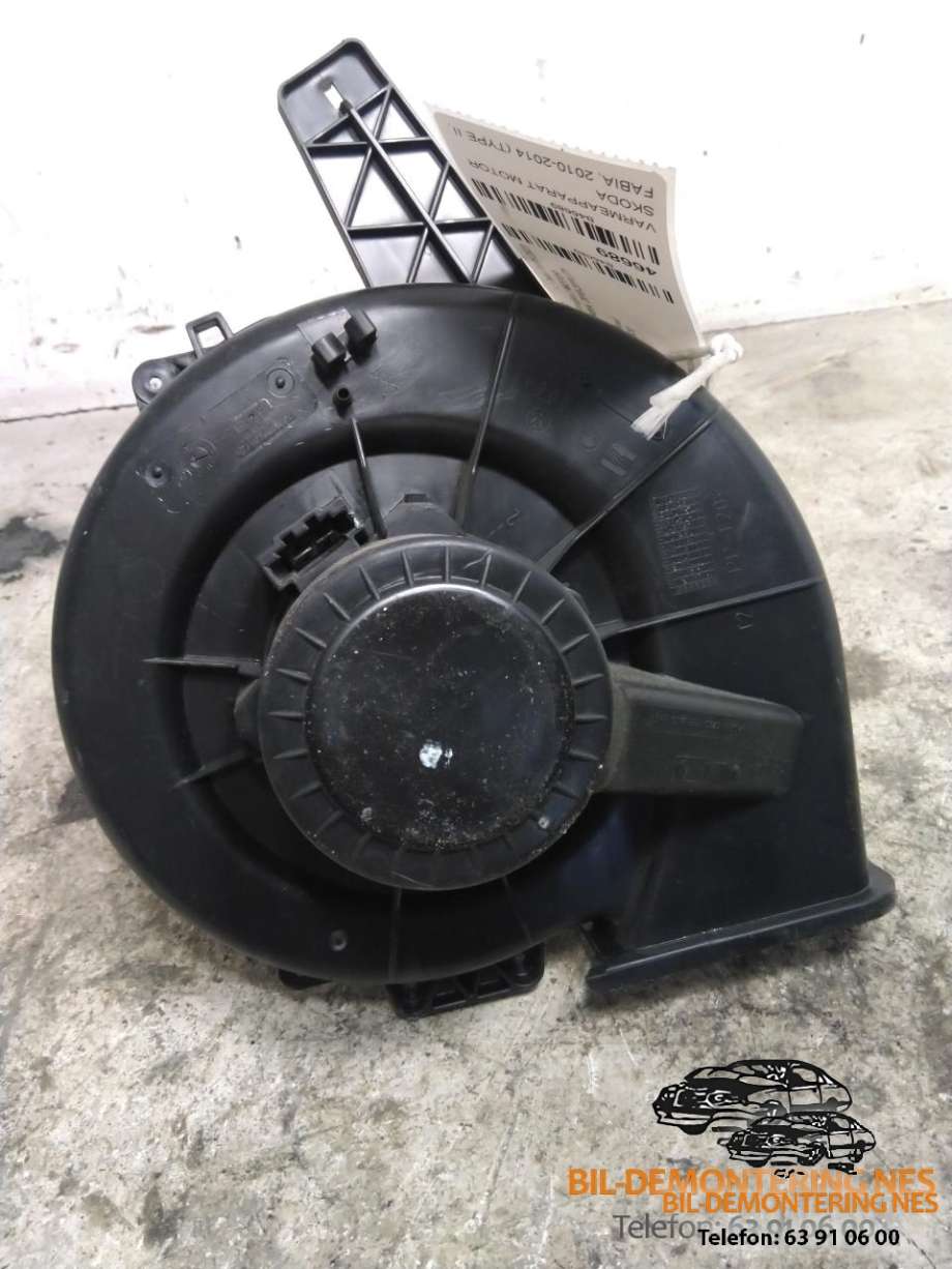 Varmeapparat motor til Škoda Fabia 2010-2014 (Type II, Fase 2)  