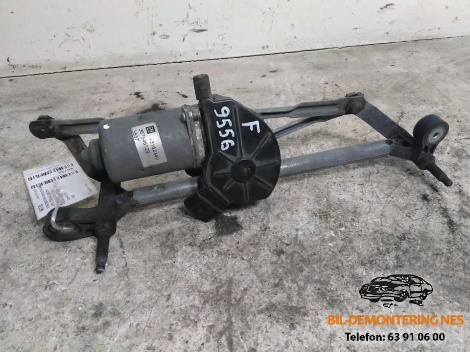 Viskermotor frontrute komplett m/overføring til Opel Corsa D 2006-2014  (13182340|367546129|405067)