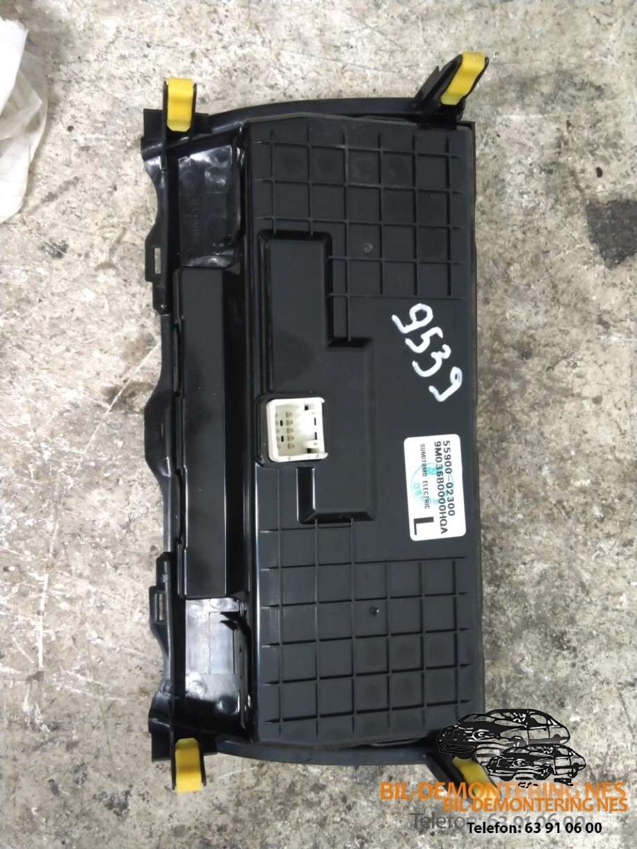 Varmeapparat betjening til Toyota Auris 2007-2010 (Type I, Fase 1)  (5590002300|)