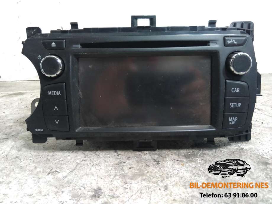 Bilstereo til Toyota Yaris, 2012-2014 (Type III, Fase 1)  (861400D050)