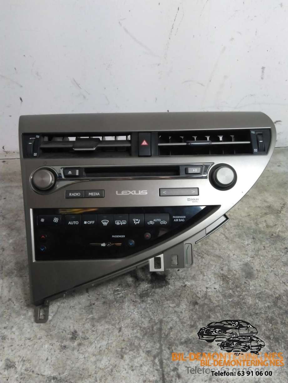 Bilstereo til Lexus RX, 2016-->> (Type IV) (AL20) (AL20) 