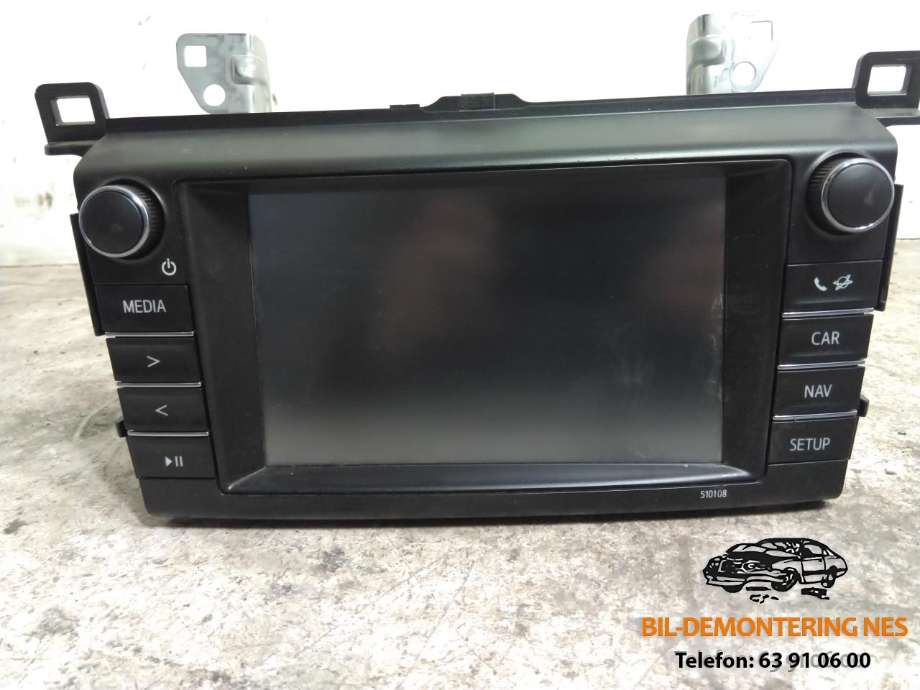Bilstereo til Toyota RAV4, 2013-2015 (Type IV, Fase 1)