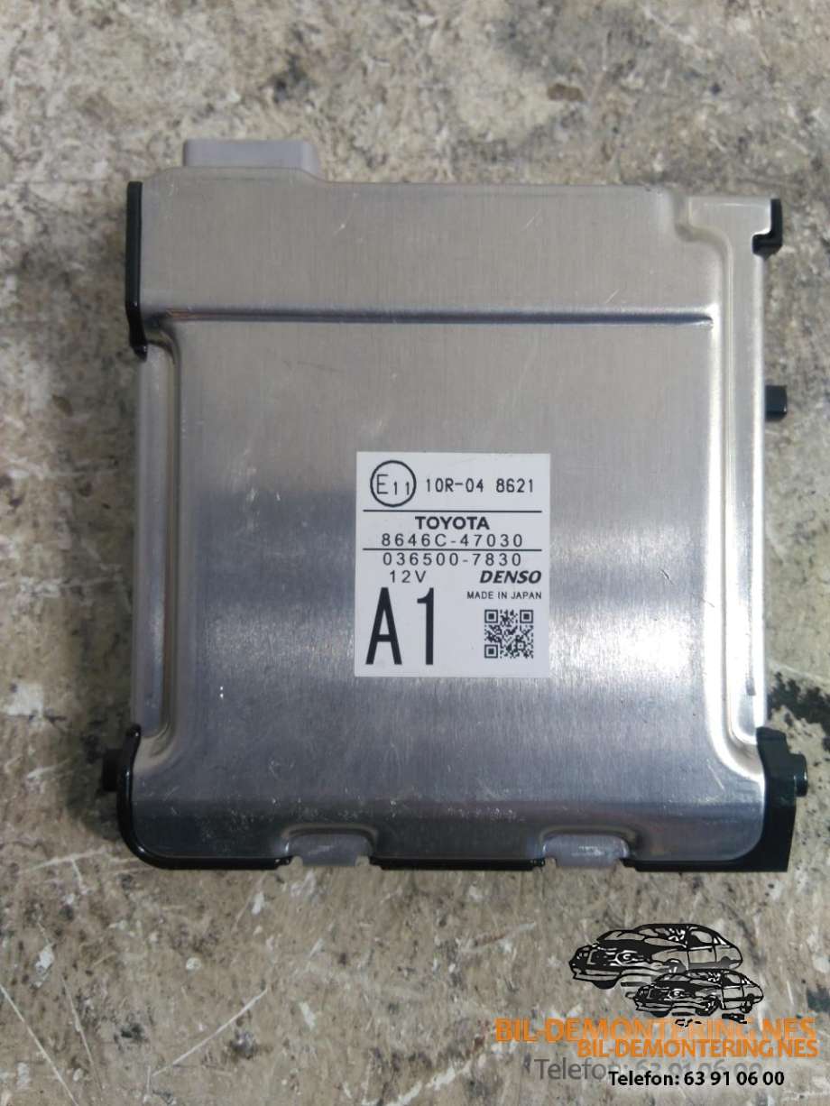Sensor radar til Toyota Prius +7, 2012-2020 (Type III) (stasjonsvogn) (stasjonsvogn) (8646C47030)