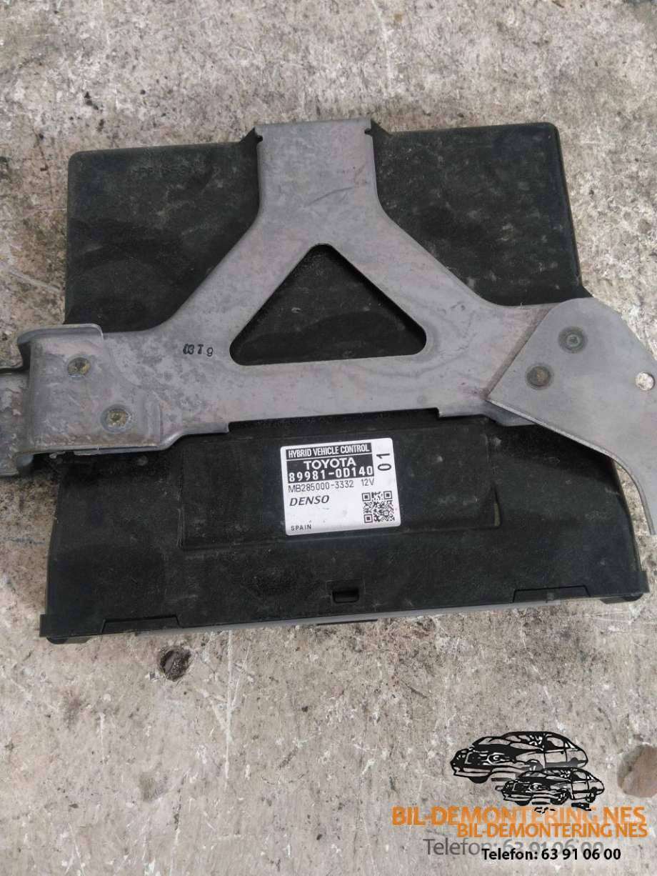 Styreenhet diverse til Toyota Yaris, 2014-2020 (Type III, Fase 2)  (899810D140)