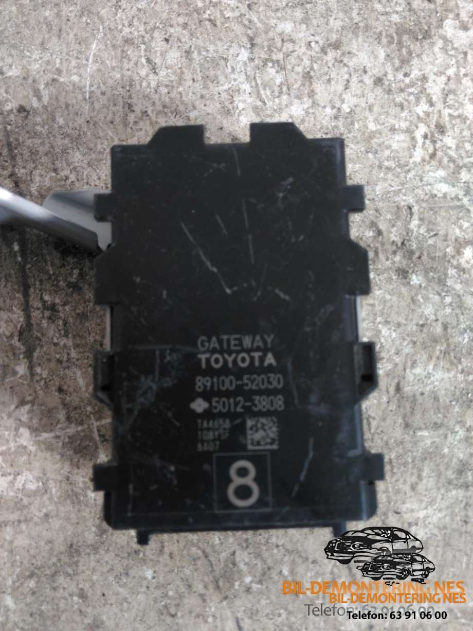 Styreenhet diverse til Toyota Yaris, 2014-2020 (Type III, Fase 2)  (8910052030)