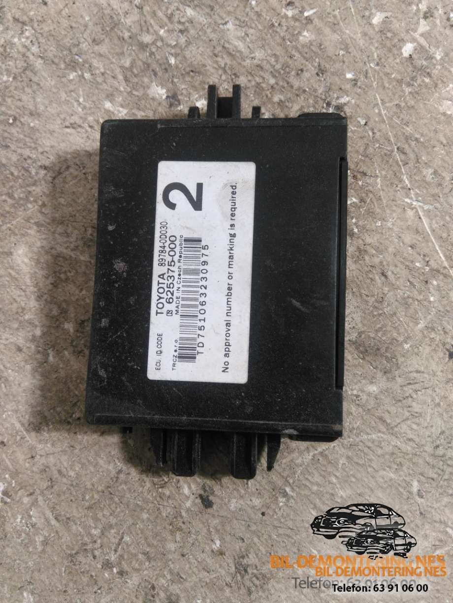 Styreenhet nr til Toyota Yaris, 2014-2020 (Type III, Fase 2)  (897840D030)