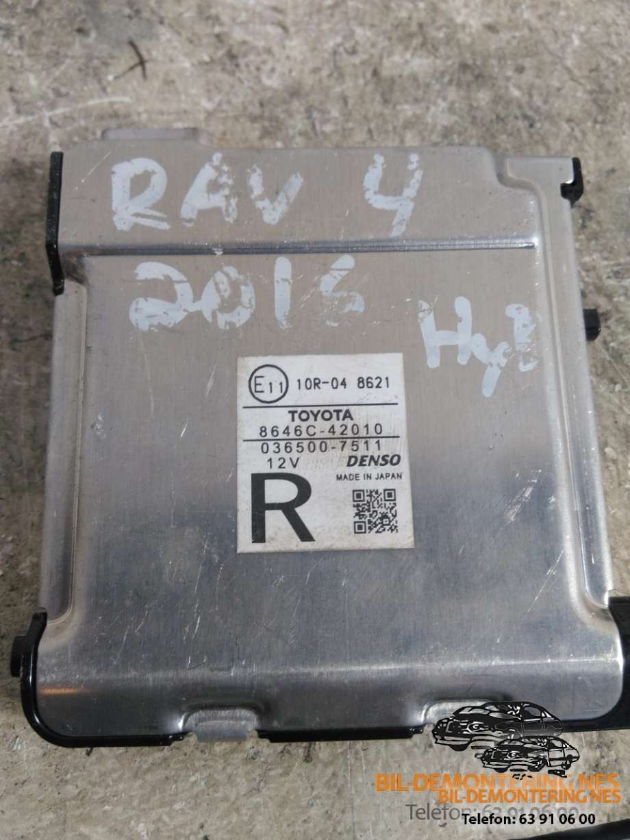 Parkeringssensor bak til Toyota RAV4 2016-2019 (Type IV, Fase 2)  (8646C42010|)