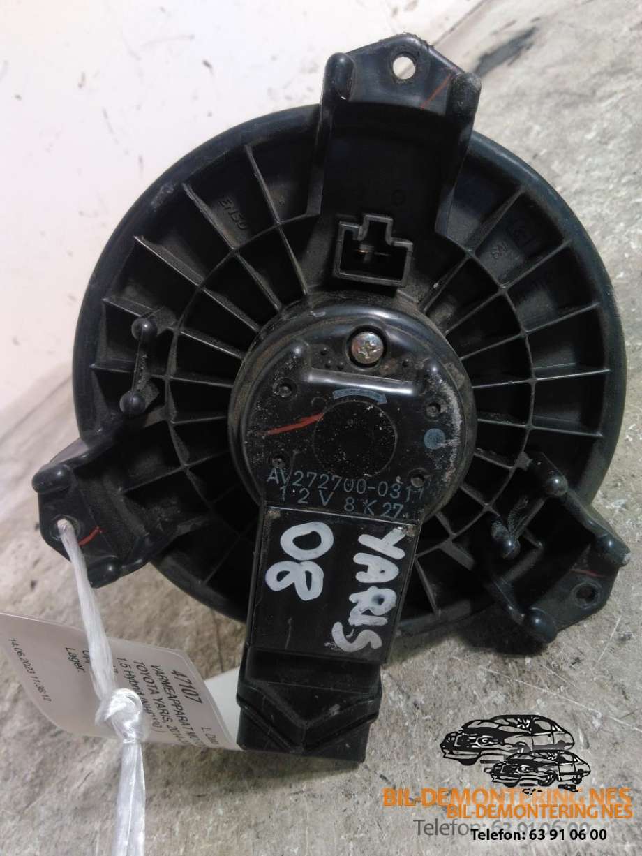 Varmeapparat motor til Toyota Yaris 2014-2020 (Type III, Fase 2)  (2727000311|)