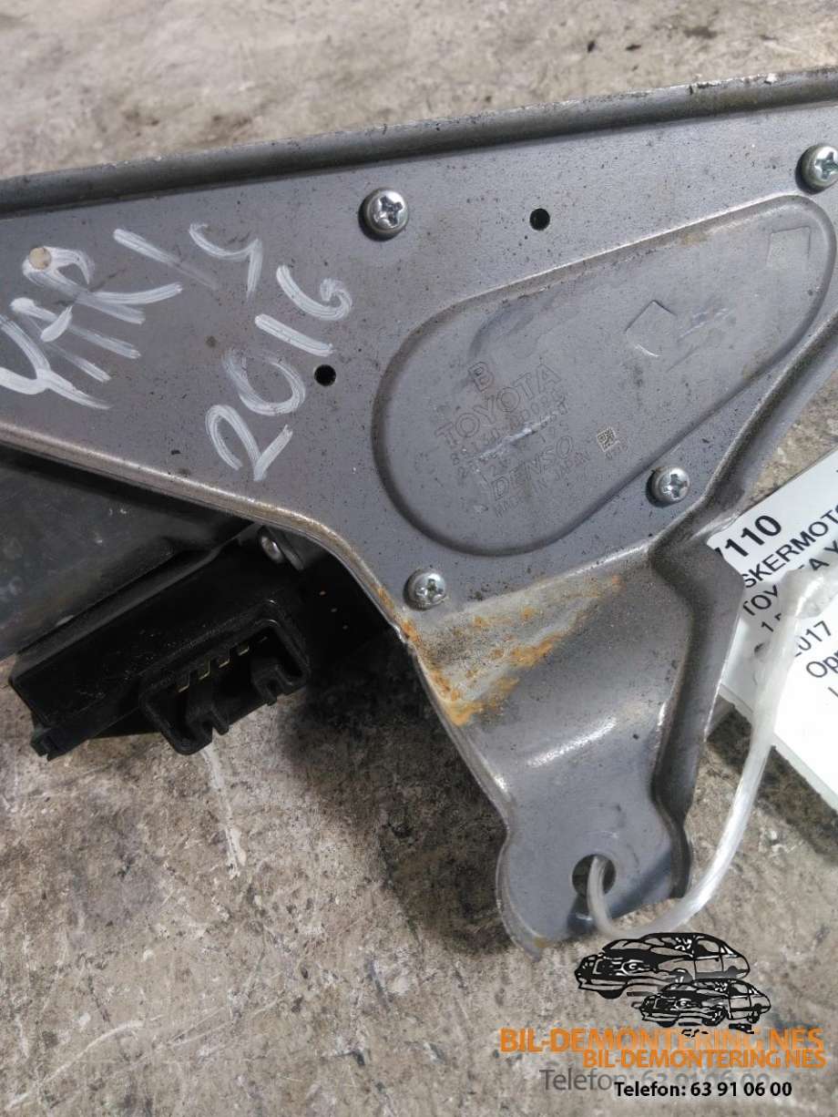 Viskermotor bakrute til Toyota Yaris 2014-2020 (Type III, Fase 2)  (851300D080|)