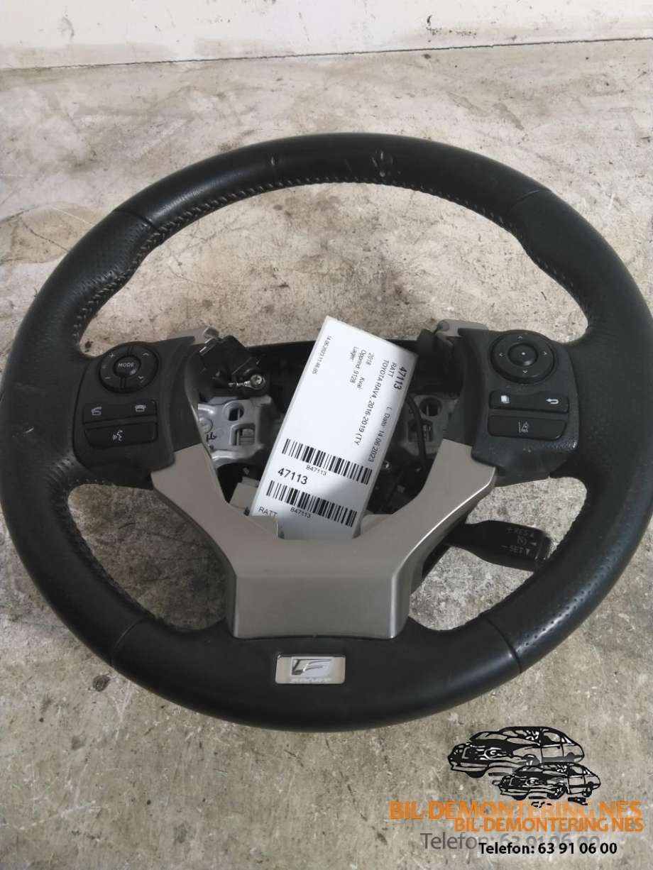 Ratt til Toyota RAV4, 2016-2019 (Type IV, Fase 2)  (4510042290C0)