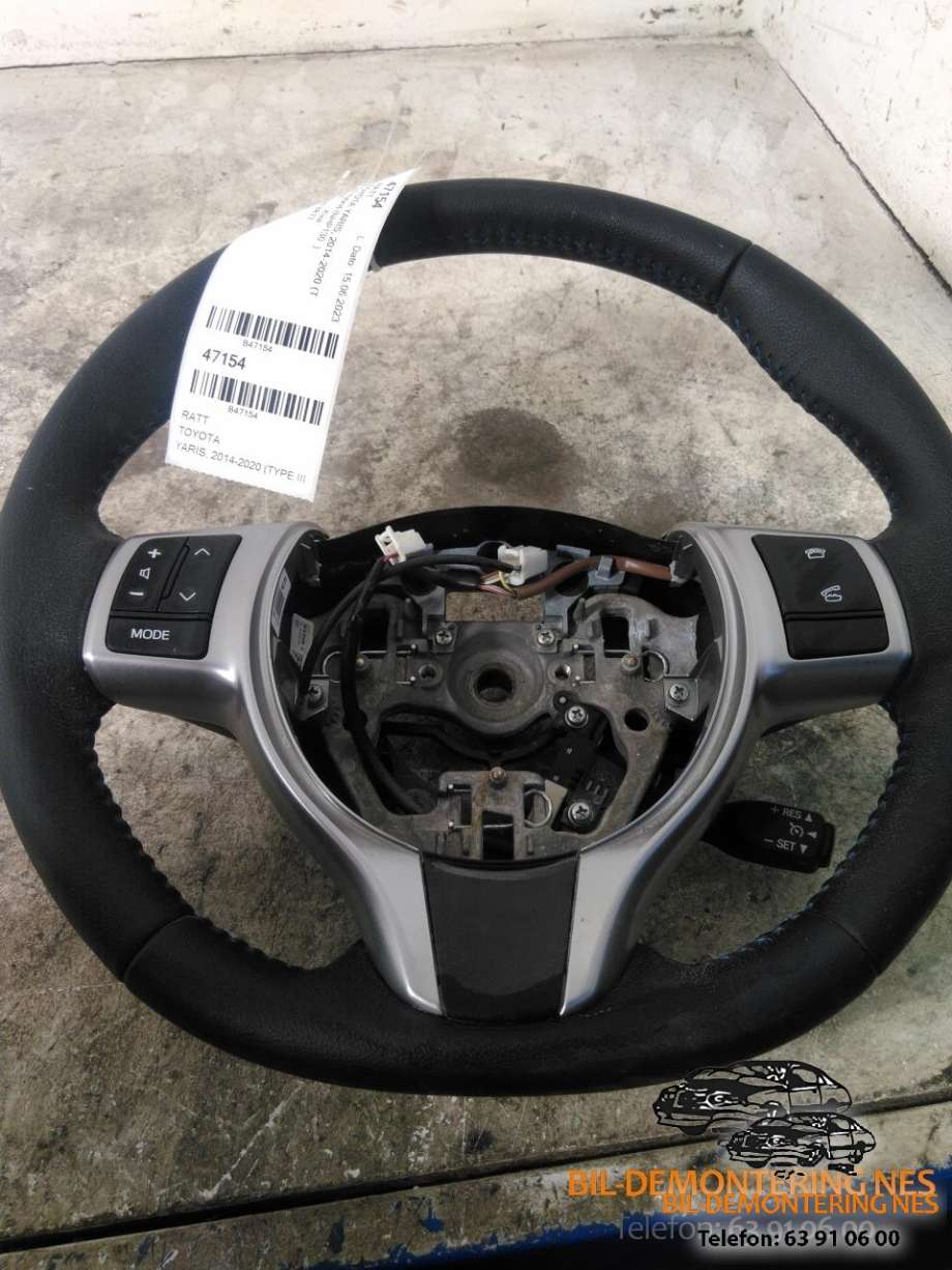 Ratt til Toyota Yaris, 2014-2020 (Type III, Fase 2)  (306744199A6WAC)
