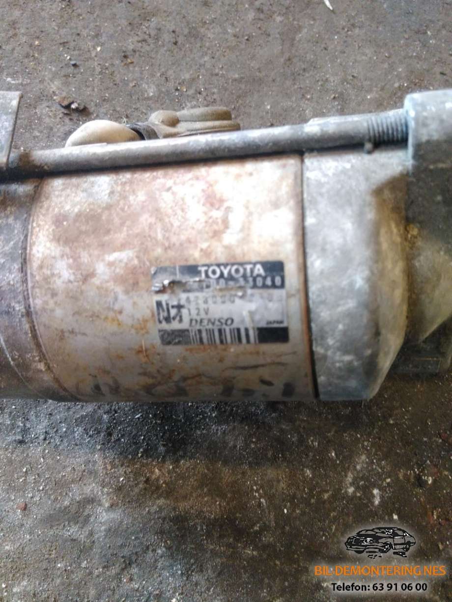 Starter diesel til Toyota Yaris 2003-2005 (Type I, Fase 2)  (2810033040|)