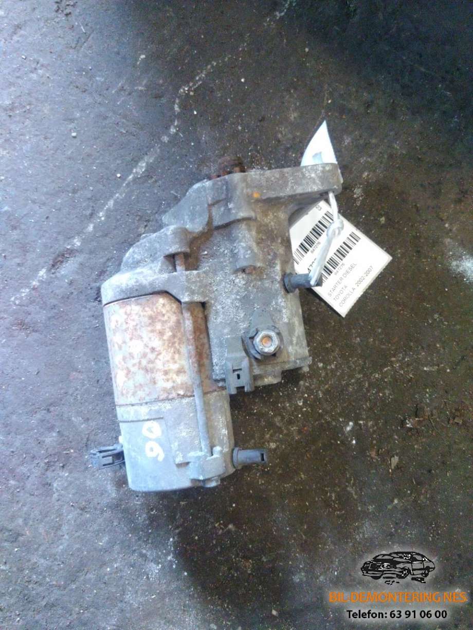 Starter diesel til Toyota Corolla, 2002-2007  (2810033080)