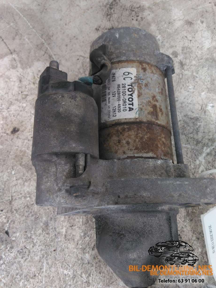 Starter diesel til Toyota Avensis 2009-2015 (Type III, Fase 1)  (281000R010|)