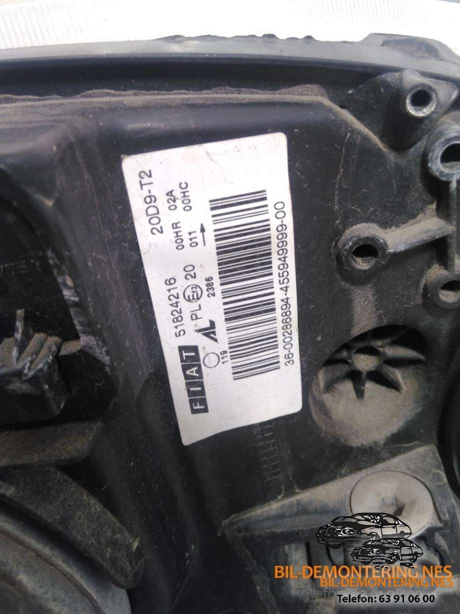 Frontlykt venstre xenon til Fiat Croma 2006-->>  (51824216|)