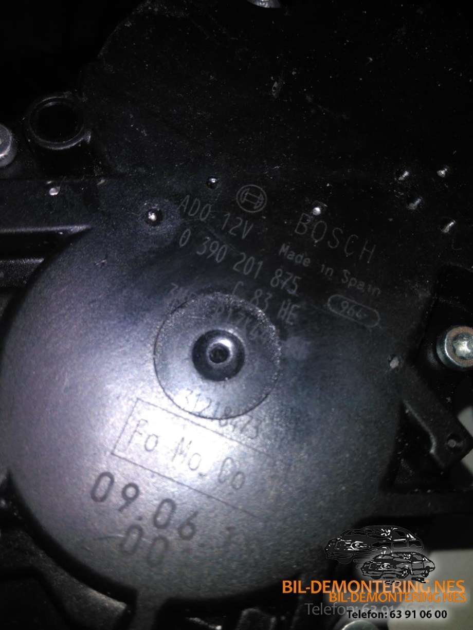 Viskermotor bakrute til Volvo V50 2007-2012 (Fase 2)  (0390201875|)