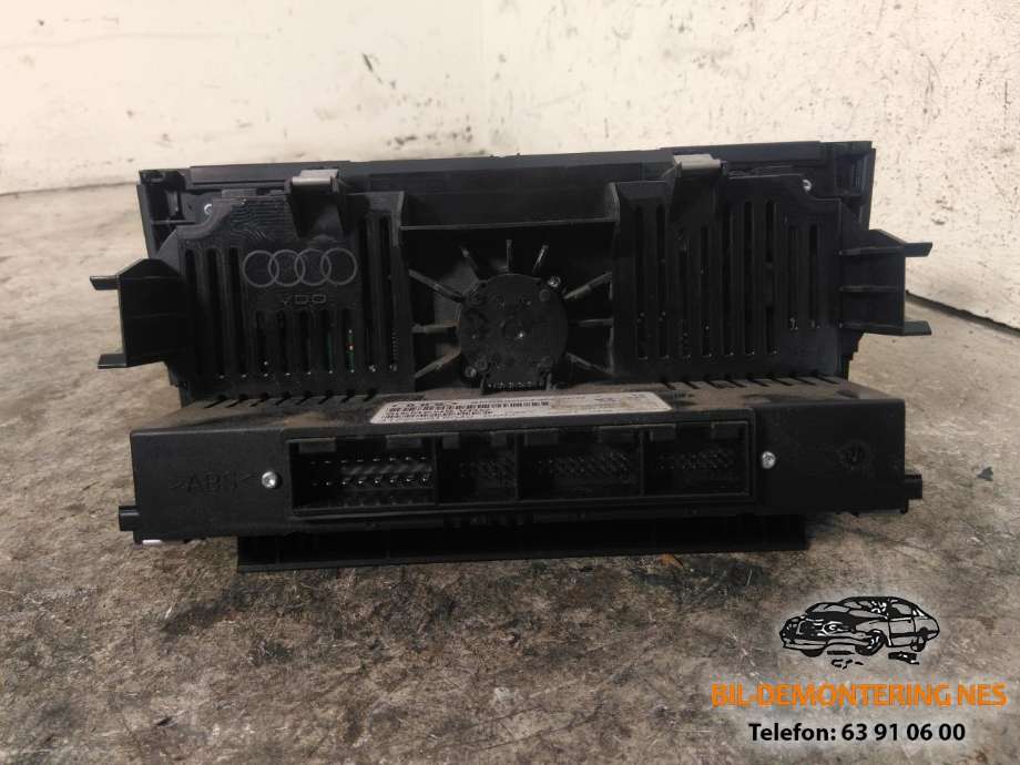 Varmeapparat betjening til Audi A3 2003-2008 (Type II, Fase 1)  (8P08200043N|412206018040|)