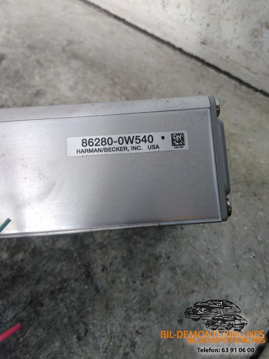 Bilstereo forsterker til Lexus RX 2016-->> (Type IV) (AL20) (AL20) (862800W540|)
