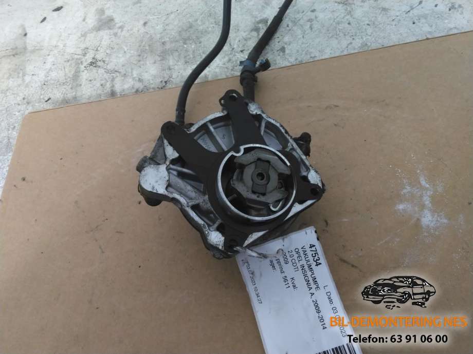 Vakuumpumpe til Opel Insignia A 2009-2014  