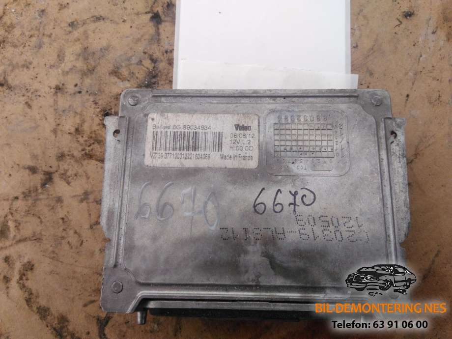 Styreenhet xenon/ballast til Peugeot 5008, 2010-2017 (Type I)  (890334934)