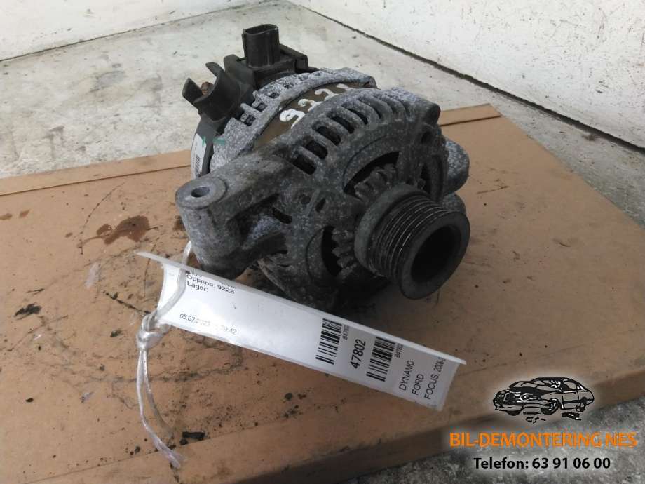 Dynamo til Ford Focus, 2008-2010 (Type II, Fase 2)  (D631486R)