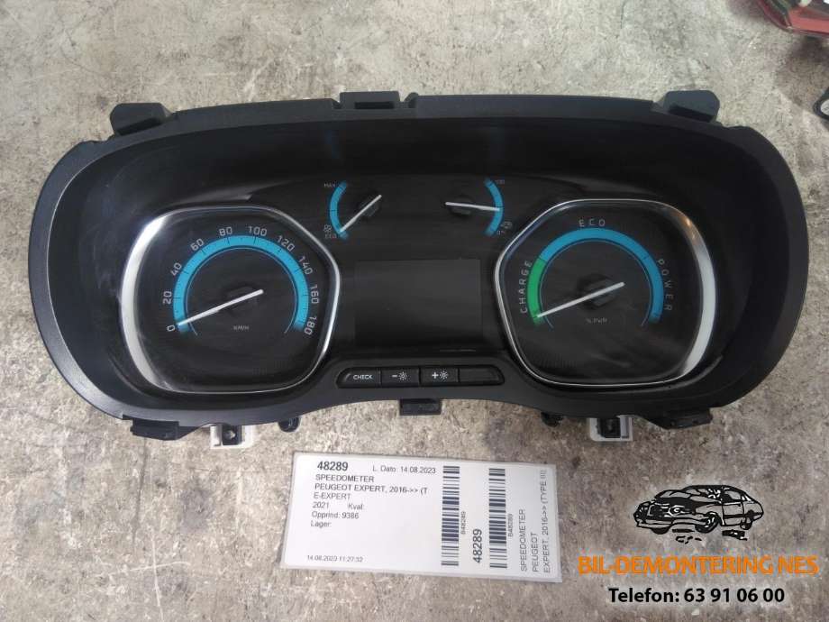 Speedometer til Peugeot Expert, 2016-->> (Type III)  (983042928000)