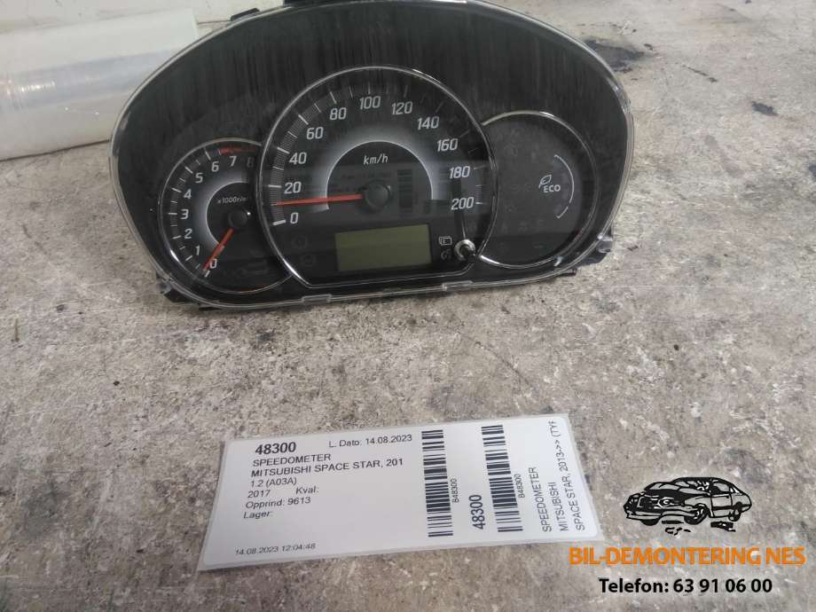 Speedometer til Mitsubishi Space Star, 2013-->> (Type II)  (8100C439)