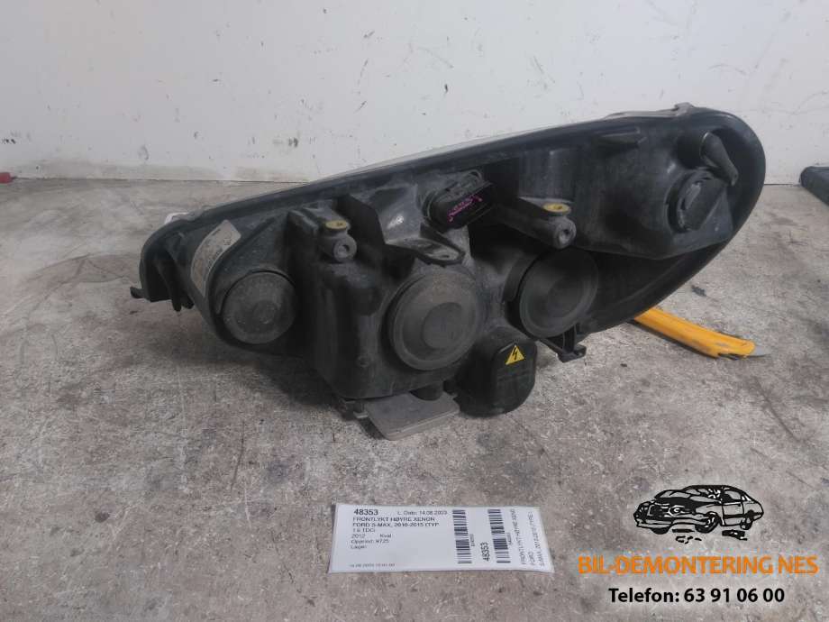 Frontlykt høyre xenon til Ford S-Max 2010-2015 (Type I, Fase 2)  (6M2113D154AL|1ZS00925042|5DV00900000)