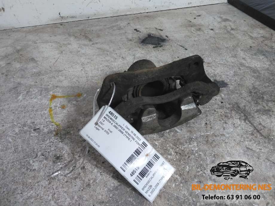 Bremsecaliper venstre foran til Mazda 6, 2002-2008 (Type I)  