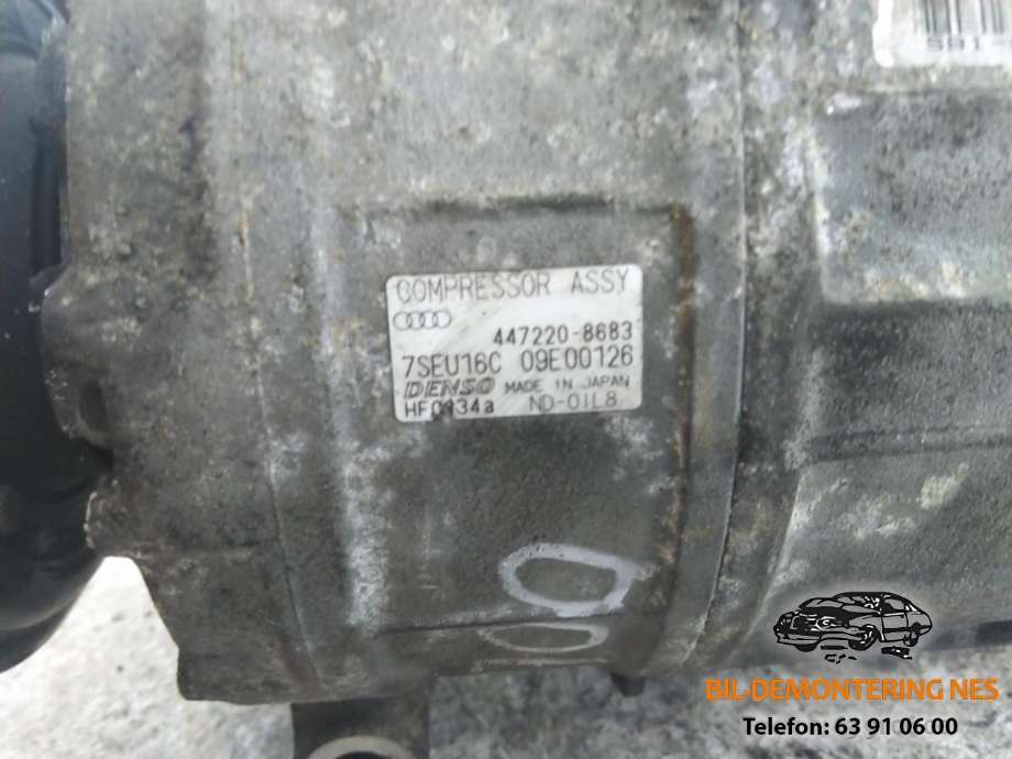 Aircondition kompressor til Audi A6 2001-2004 (Type II, Fase 2) (C5) (C5) (447220-8683|)