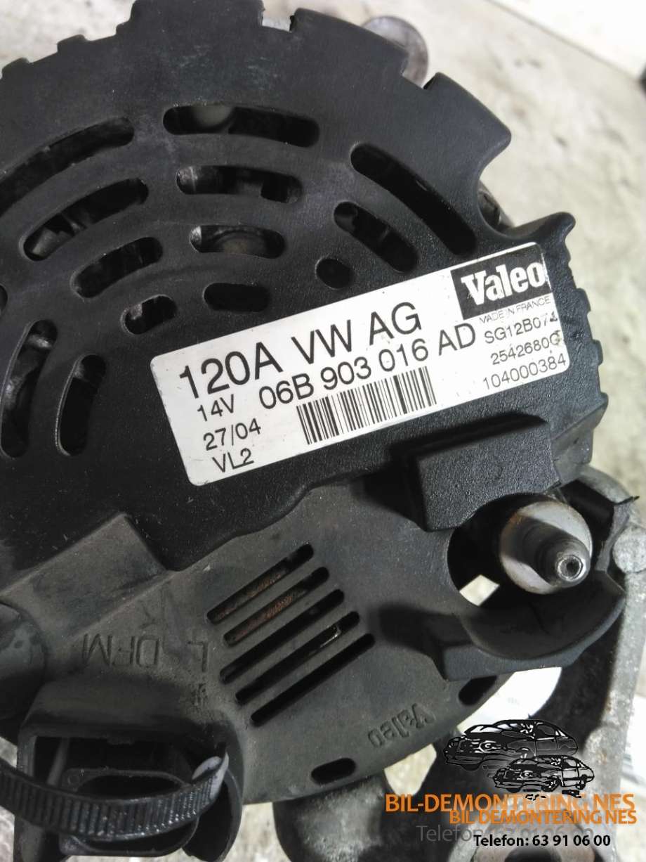 Dynamo til VW Passat 2001-2005 (B5,3BG) (B5,3BG) (06B903016AD|)