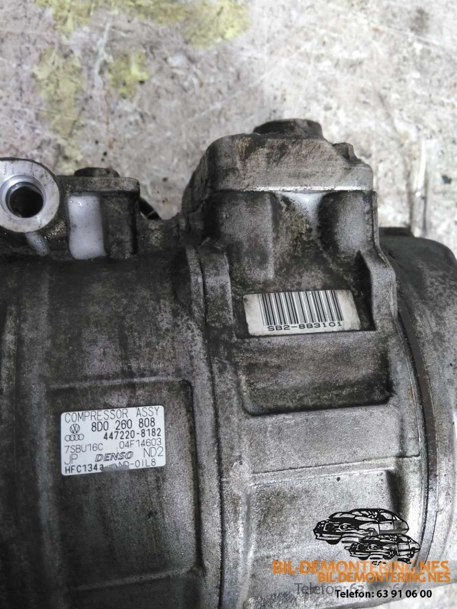 Aircondition kompressor til VW Passat 2001-2005 (B5,3BG) (B5,3BG) (8D0206808|)