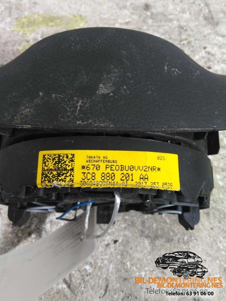 Airbag ratt til VW Passat 2011-2015 (B7) (B7) (3C8880201AA|)