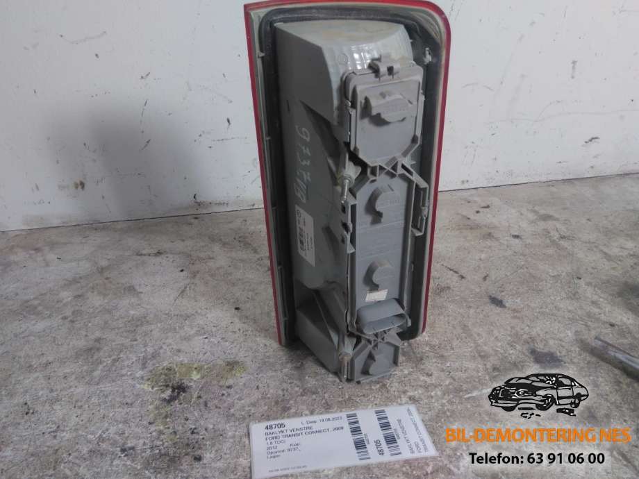 Baklykt venstre til Ford Transit Connect 2009-2013 (Type I, Fase 2)