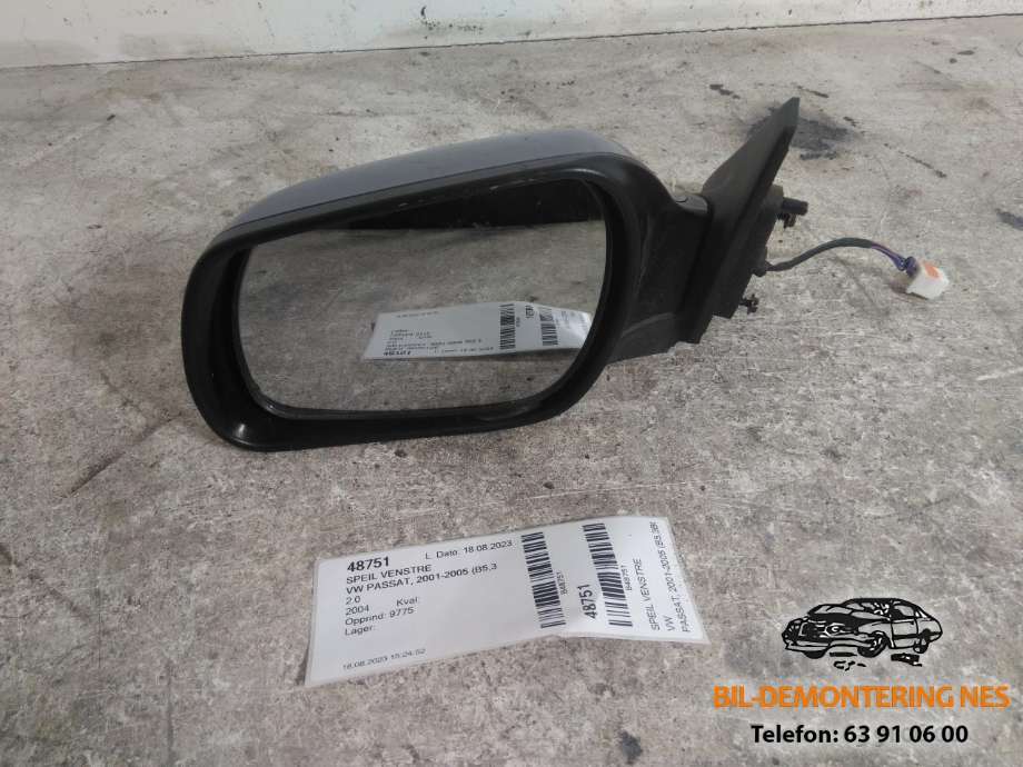 Speil venstre til VW Passat 2001-2005 (B5,3BG) (B5,3BG) 
