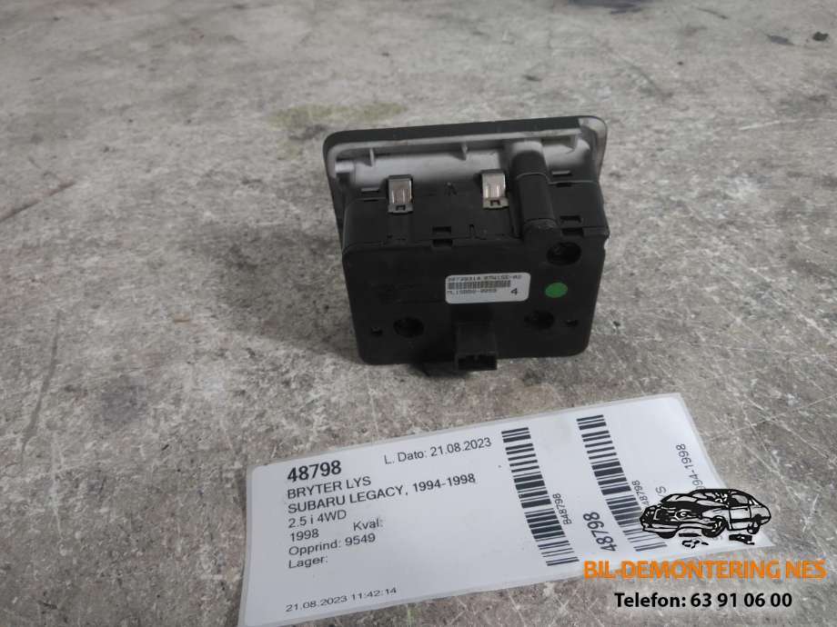 Bryter lys til Subaru Legacy 1994-1998  (0373931407W15E-02|)